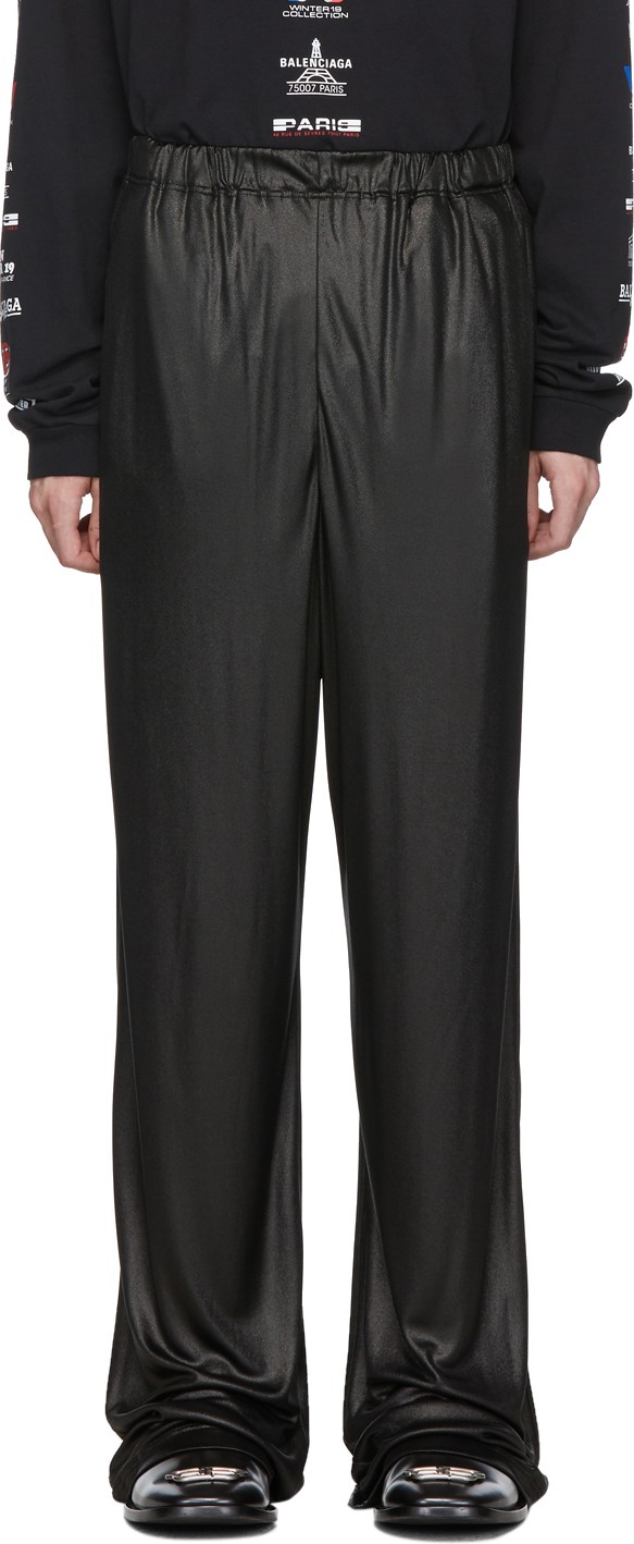 Balenciaga Black Oversized Trousers