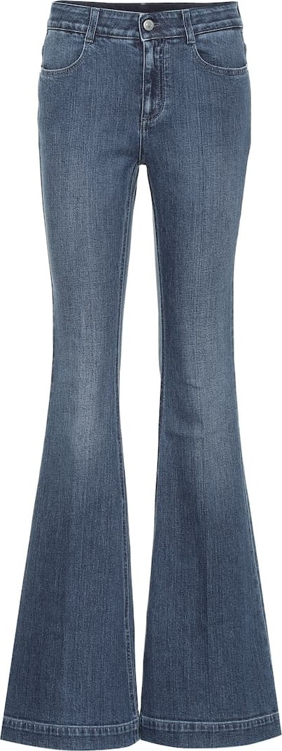 Stella McCartney High-rise bootcut jeans
