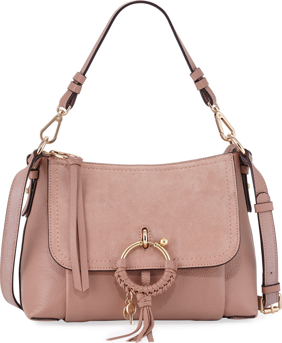 See By Chloé Joan Small Mixed Leather Crossbody Bag