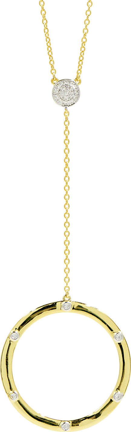 Freida Rothman Radiance Y-Drop Pendant Necklace