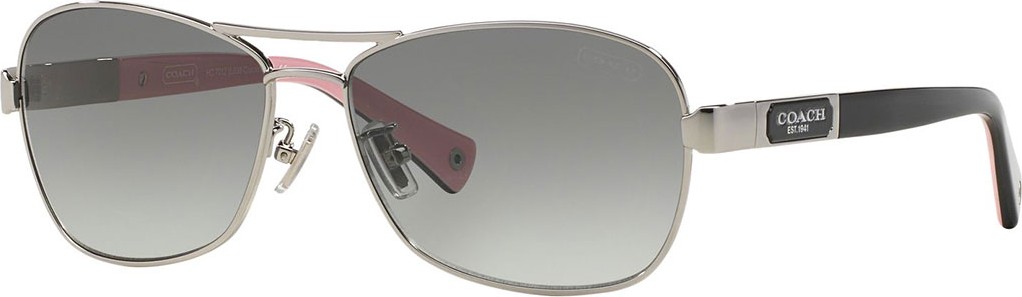 COACH Gradient Aviator Sunglasses