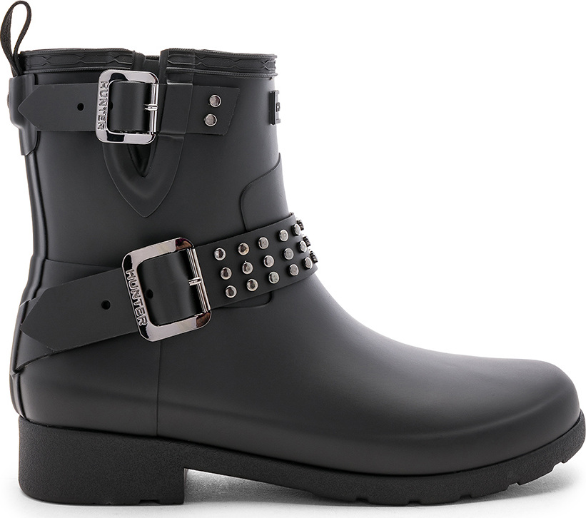 Hunter Boots Refined Stud Biker Boot
