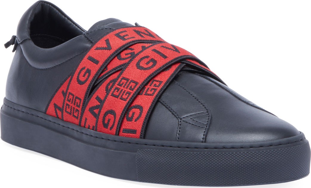 Givenchy Men's Urban Street Multi-Elastic Slip-On Sneakers