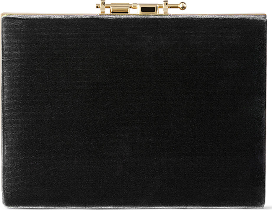 M2Malletier Velvet Box Clutch Bag