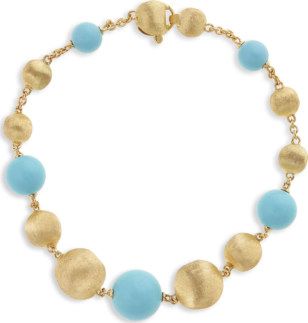 Marco Bicego 18k Africa Turquoise Bracelet