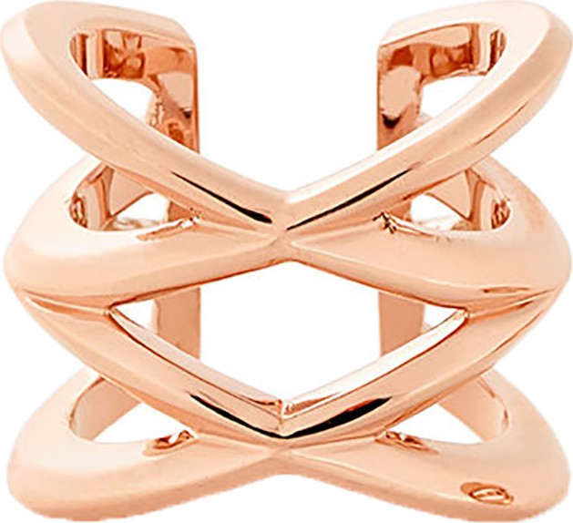 Eva Fehren Rose Gold XX Earcuff