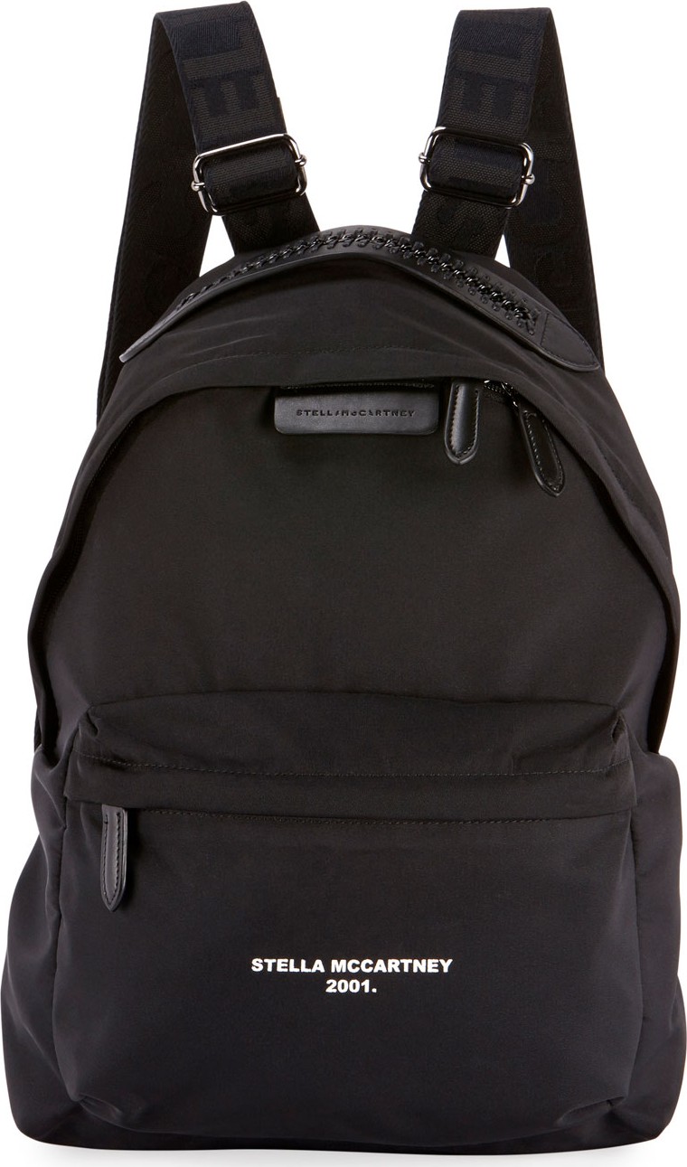 Stella McCartney Falabella Nylon Zip Backpack