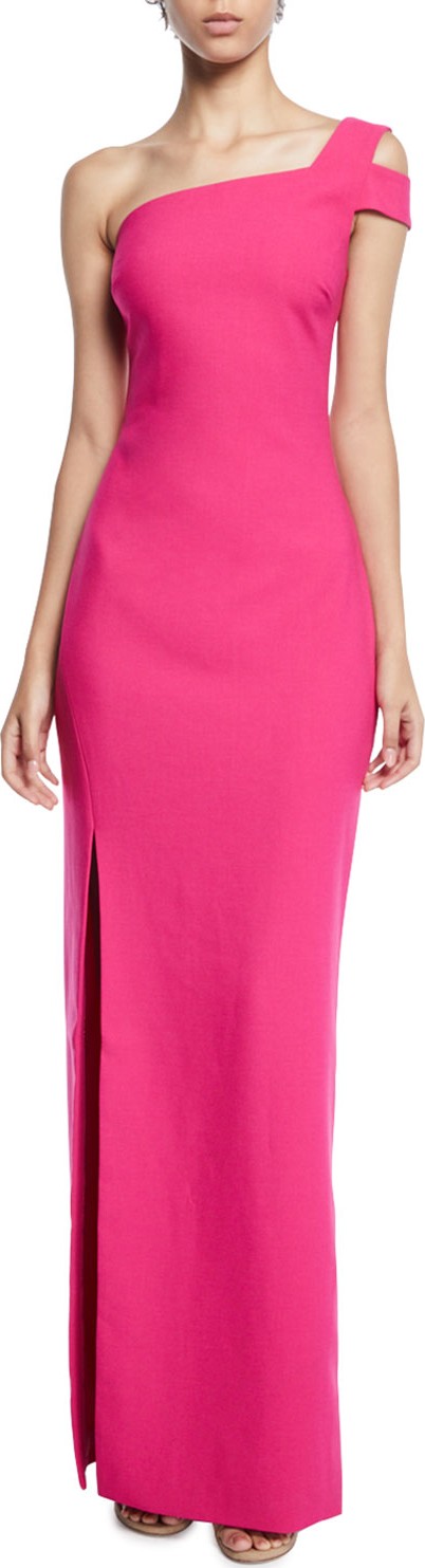LIKELY Maxson Asymmetric Cold-Shoulder Gown