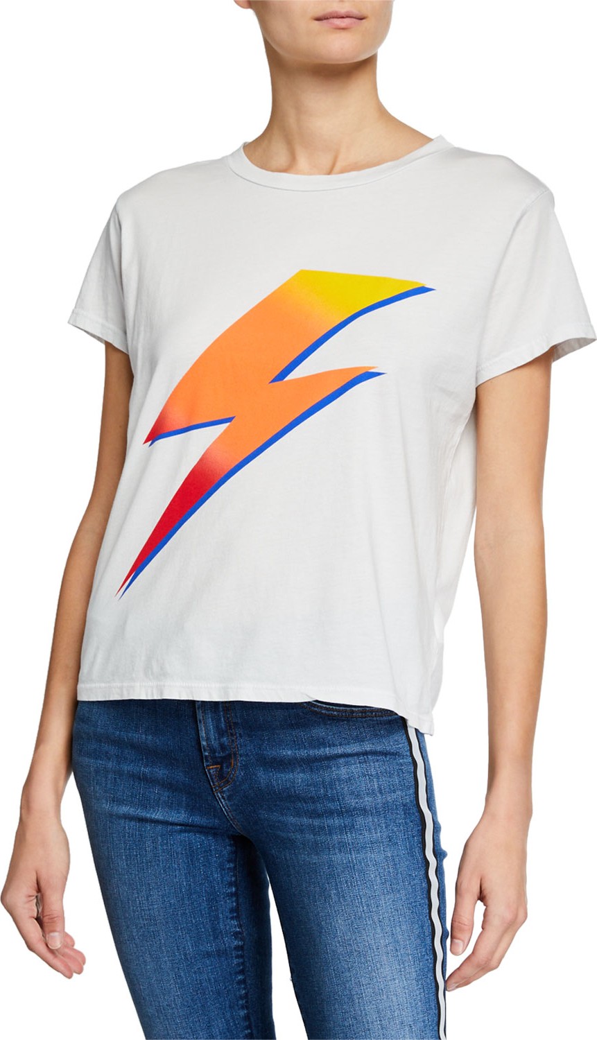 MOTHER Goodie Goodie Short-Sleeve Boxy 76 Tee