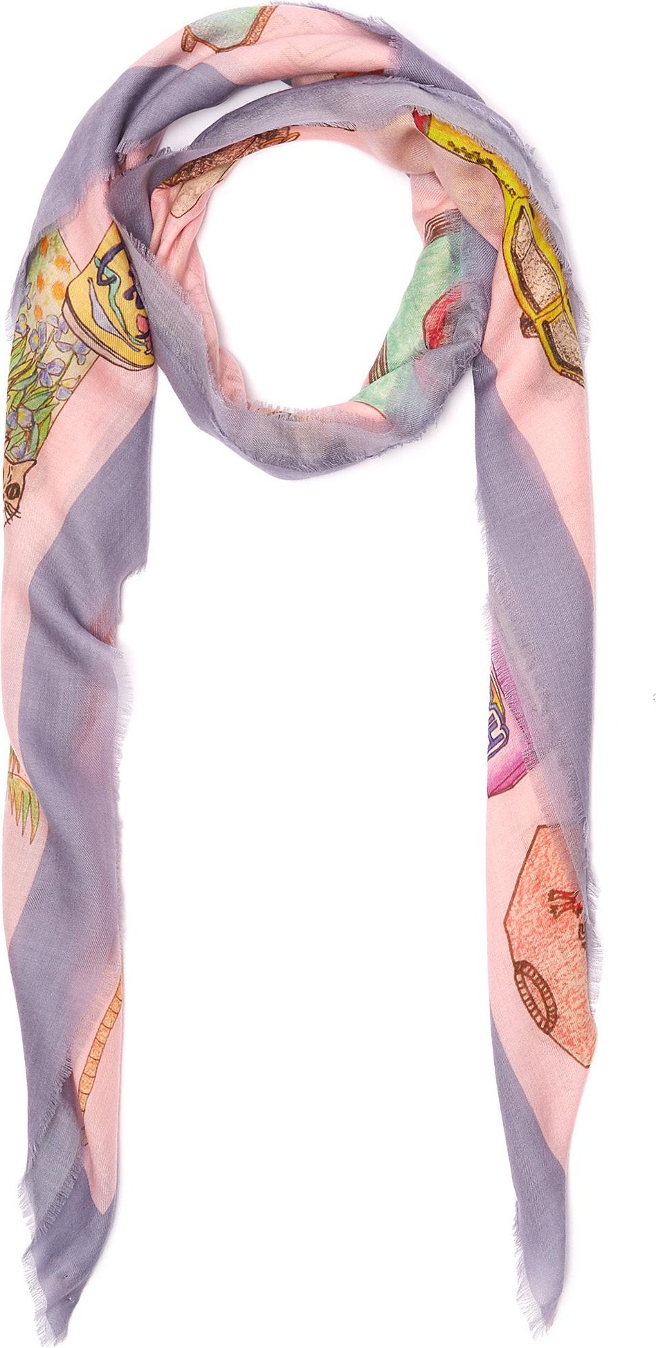 Cjw Everything 11' Printed scarf