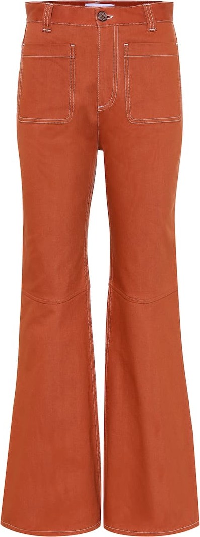 See By Chloé High-rise flared jeans
