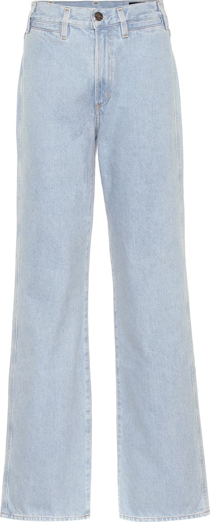 GOLDSIGN The Trouser high-rise wide-leg jeans