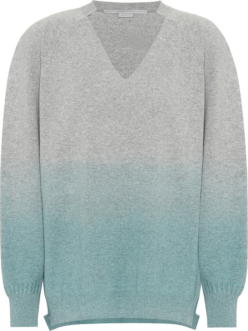 Stella McCartney Gradient cashmere-blend sweater