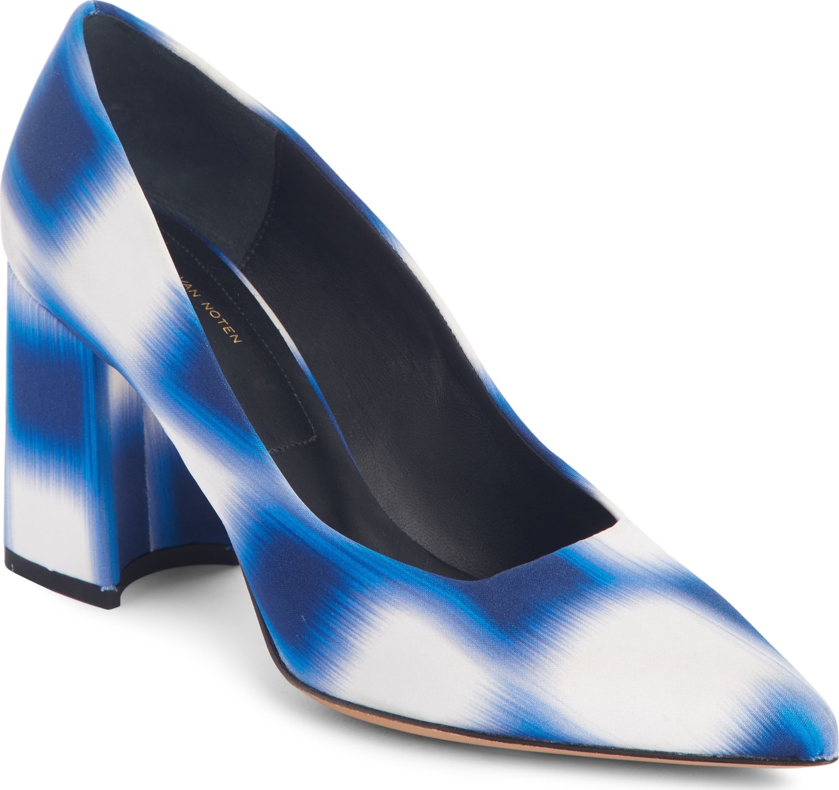 Dries Van Noten Tie Dye Block Heel Pump