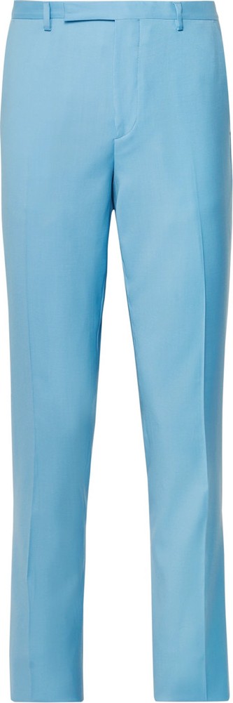 Paul Smith Light-Blue A Suit To Travel In Slim-Fit Wool Suit Trousers