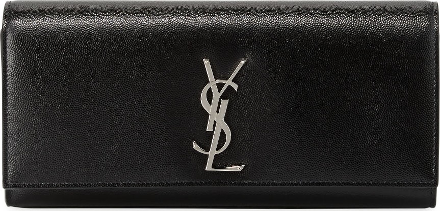 Saint Laurent Kate Monogram YSL Grain de Poudre Clutch Bag Saint Laurent Kate Monogram YSL Grain de Poudre Clutch Bag