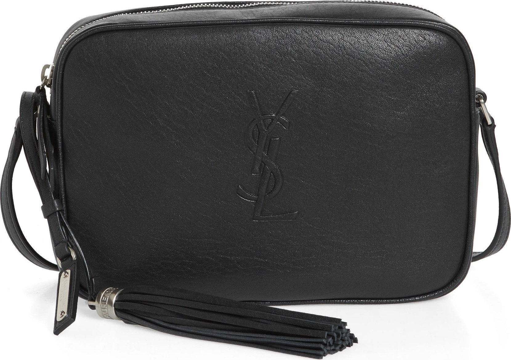 Saint Laurent Small Mono Leather Camera Bag