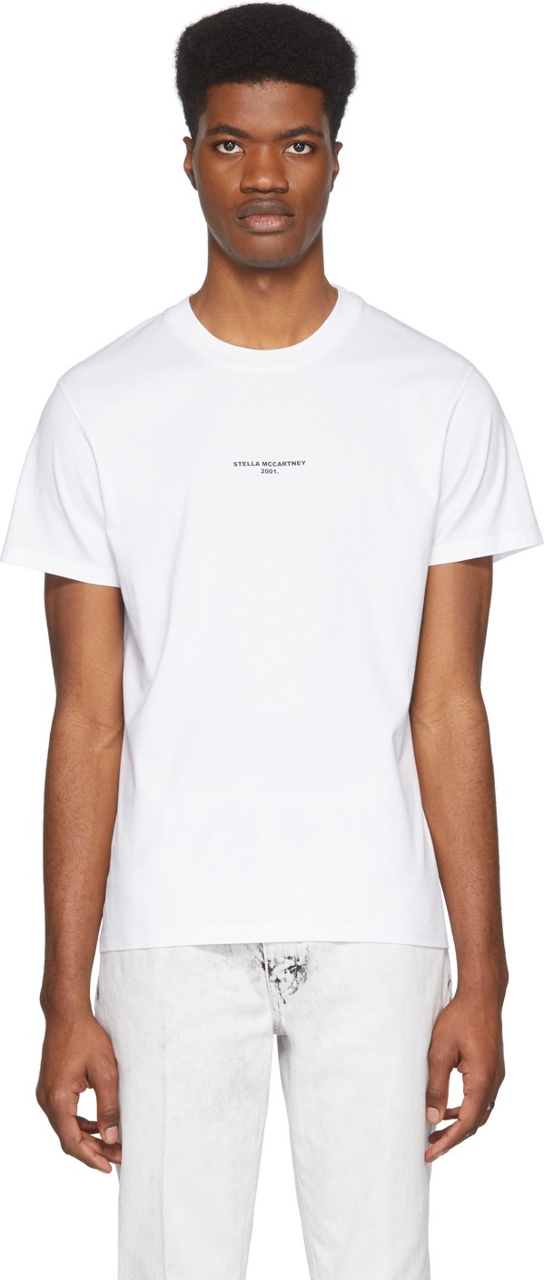 Stella McCartney White Logo T-Shirt