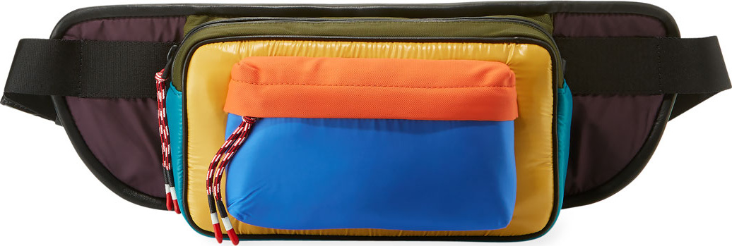 Moncler Men's Colorblock Belt Bag