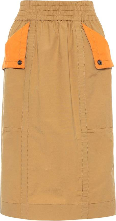 MARC JACOBS Cotton-blend skirt
