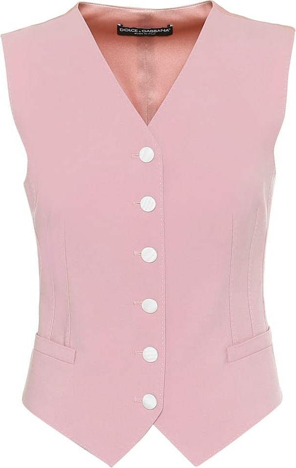 Dolce & Gabbana Wool and silk vest