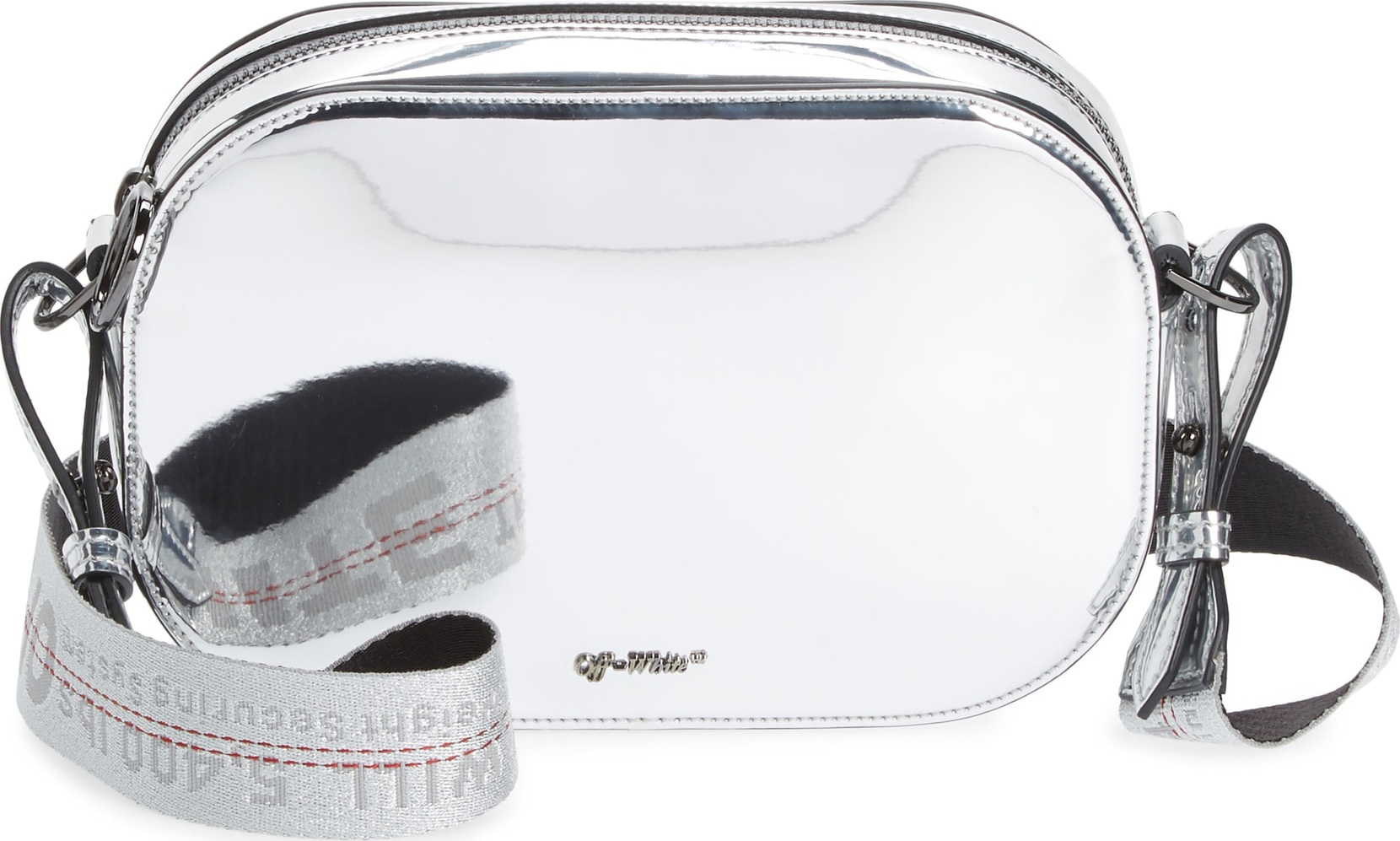 Off White Mirror Camera Bag