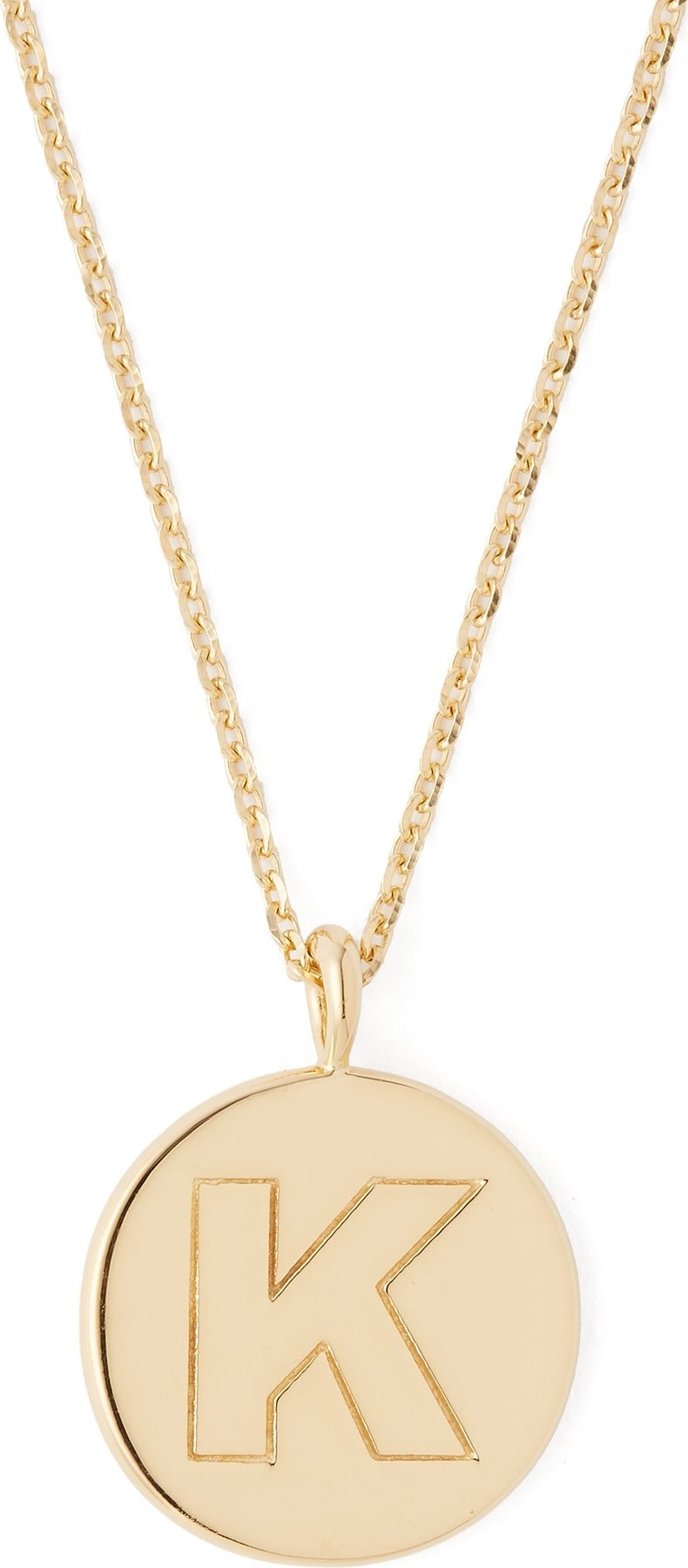 Theodora Warre K-charm gold-plated necklace