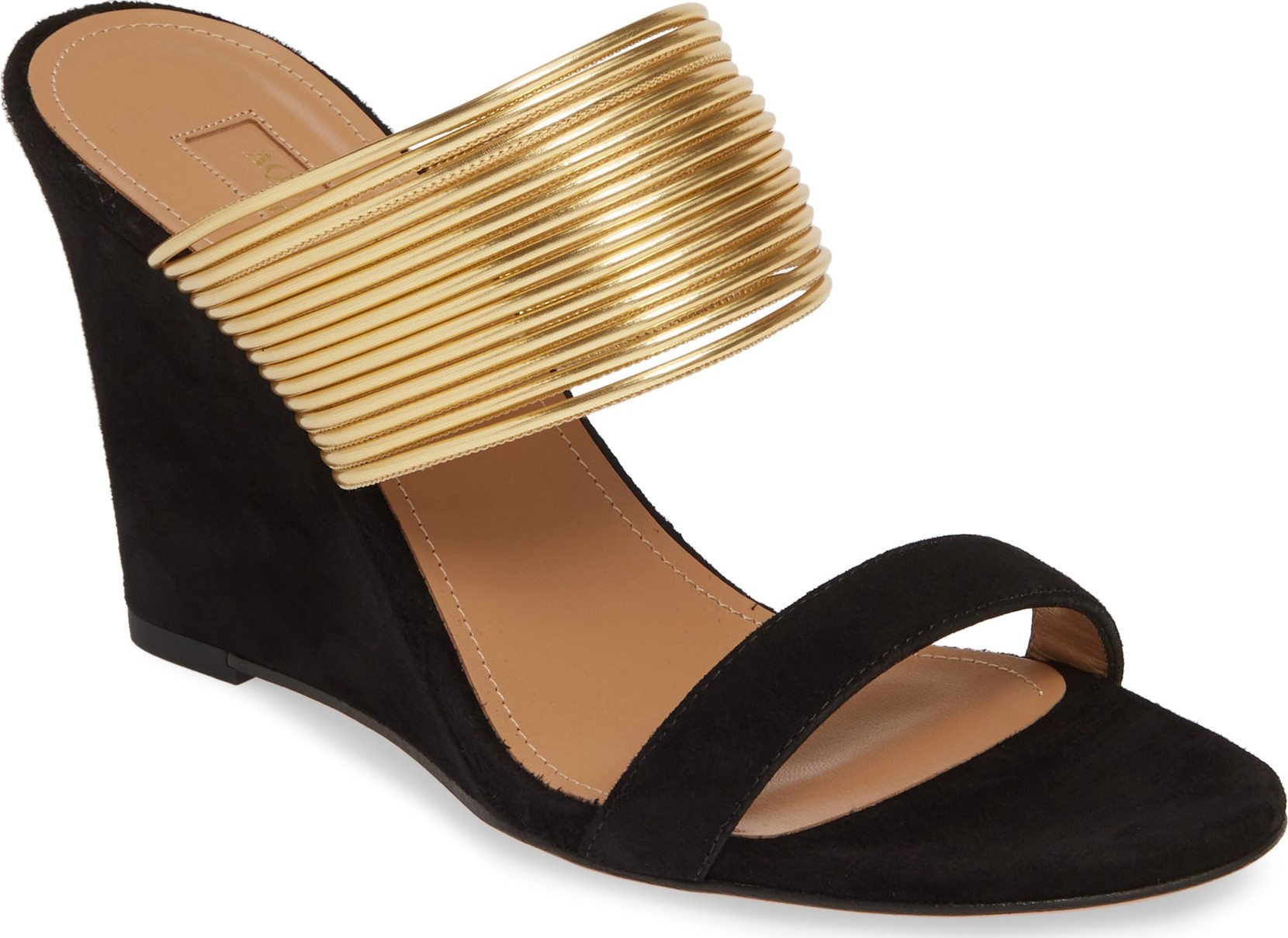Aquazzura Rendez Vous Wedge Slide Sandal