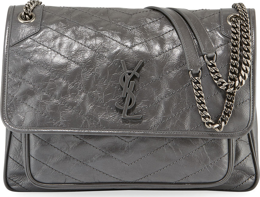 Saint Laurent Niki Monogram Large Flap Shoulder Bag