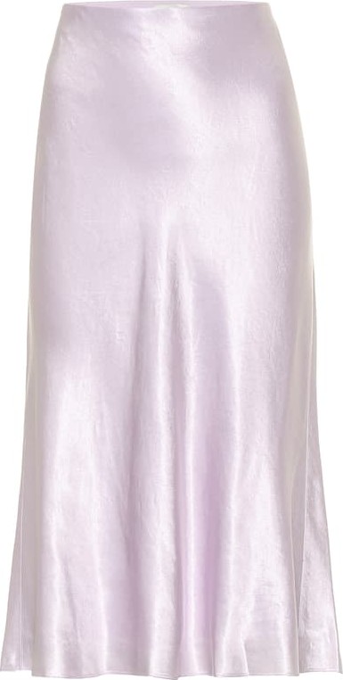 Vince Satin slip skirt
