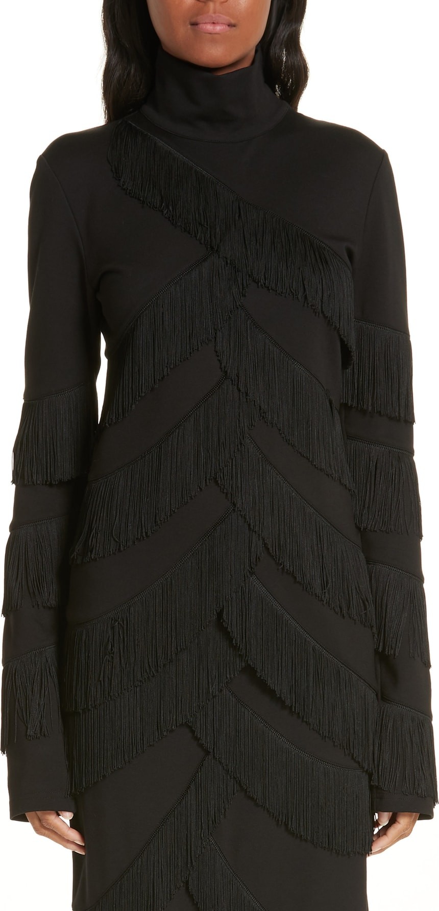 Y/Project Fringe Stretch Jersey Top