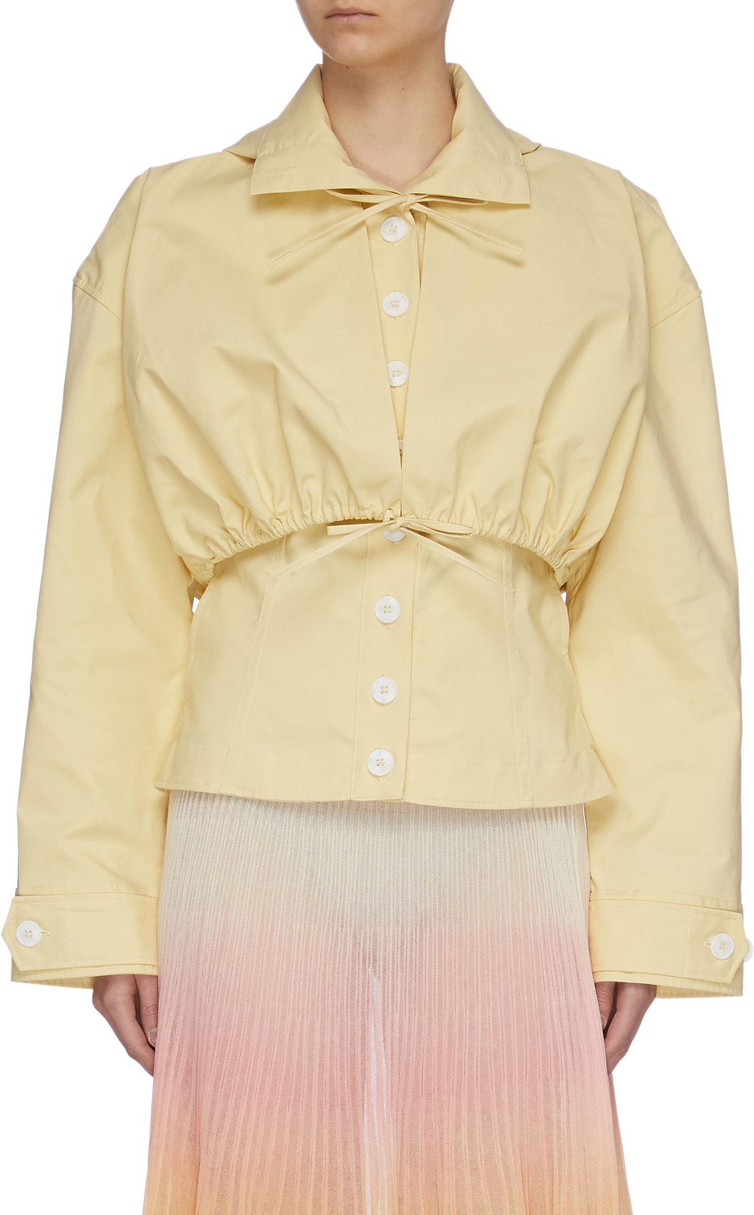 Jacquemus Layered button up jacket