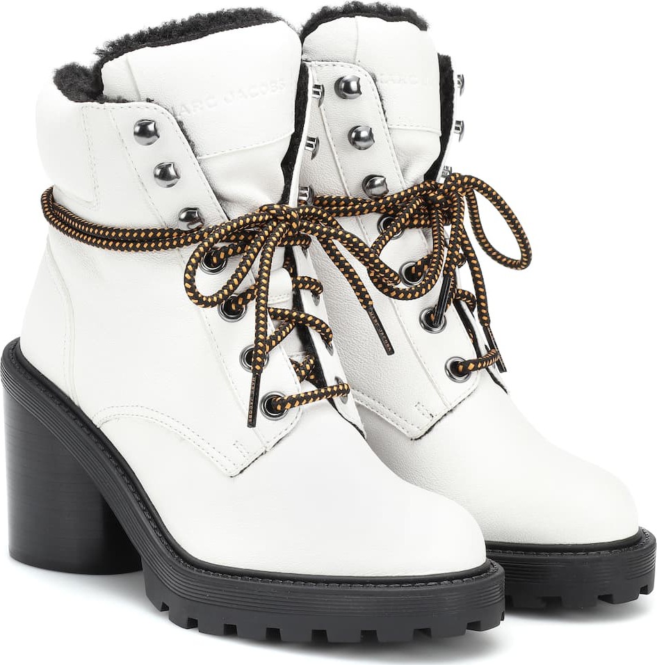 MARC JACOBS Leather ankle boots