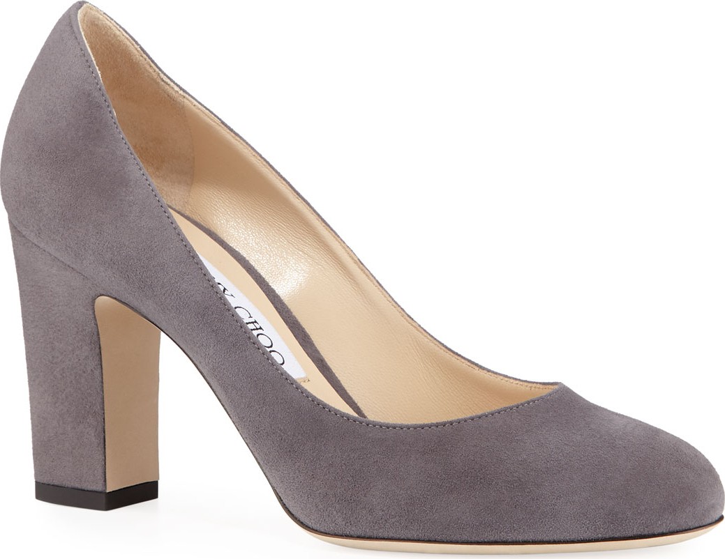 Jimmy Choo 85mm Billie Suede Pumps