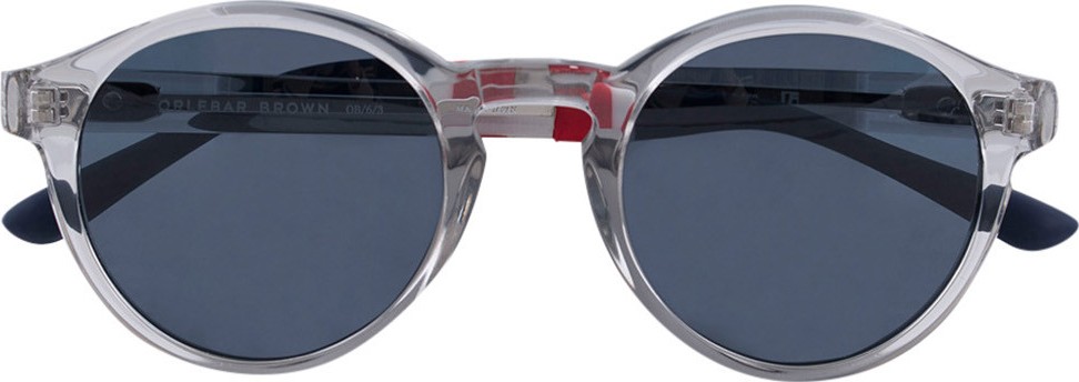 Orlebar Brown Linda Farrow x Orlebar Brown round sunglasses