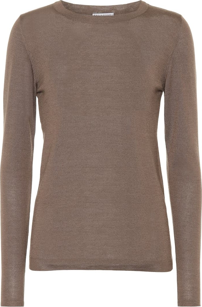 Brunello Cucinelli Cashmere and silk sweater