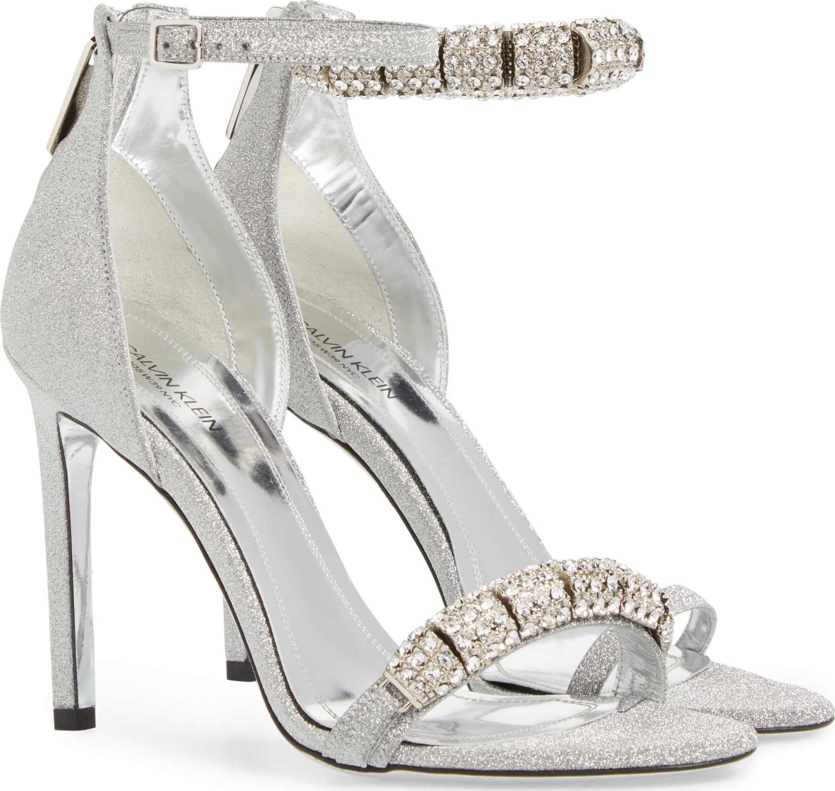 Calvin Klein 205W39NYC Camelle Jewel Embellished Sandal