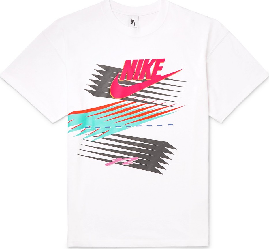 Nike + atmos NRG Printed Cotton-Jersey T-shirt Nike + atmos NRG Printed Cotton-Jersey T-shirt