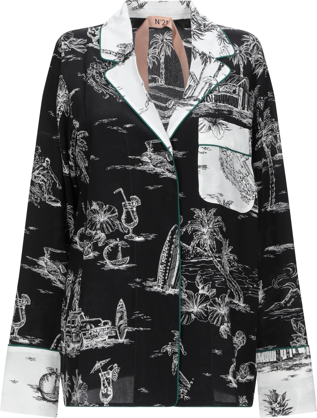 N°21 Patterned Shirts & Blouses