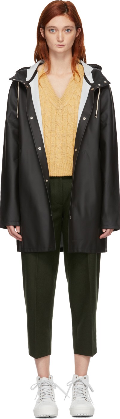 Stutterheim Black Stockholm Raincoat