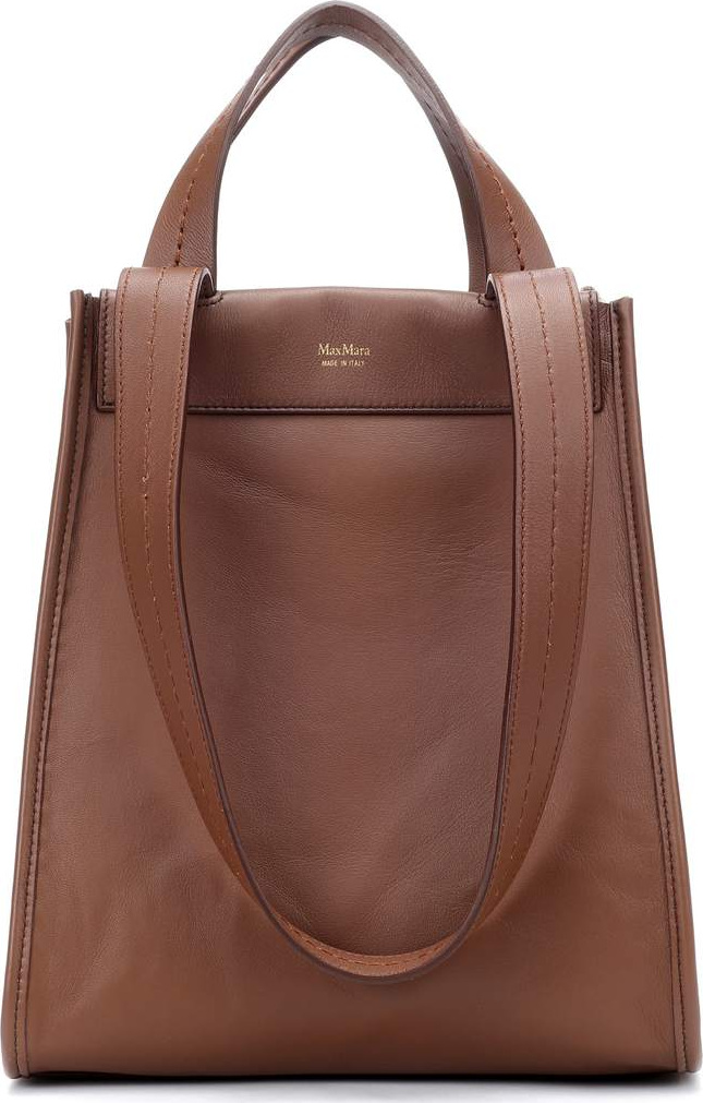 Max Mara Large reversible leather shopper