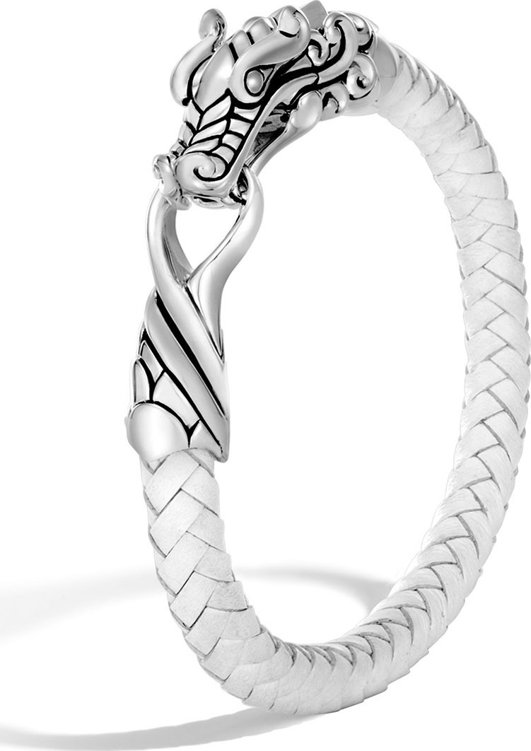 John Hardy Legends Naga Leather Bracelet