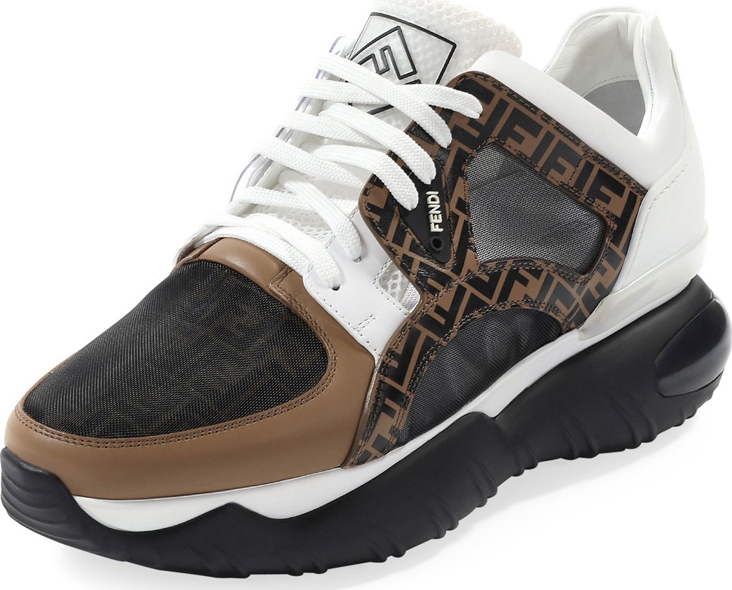 Fendi Men's Fancy Chunky Runner Sneakers