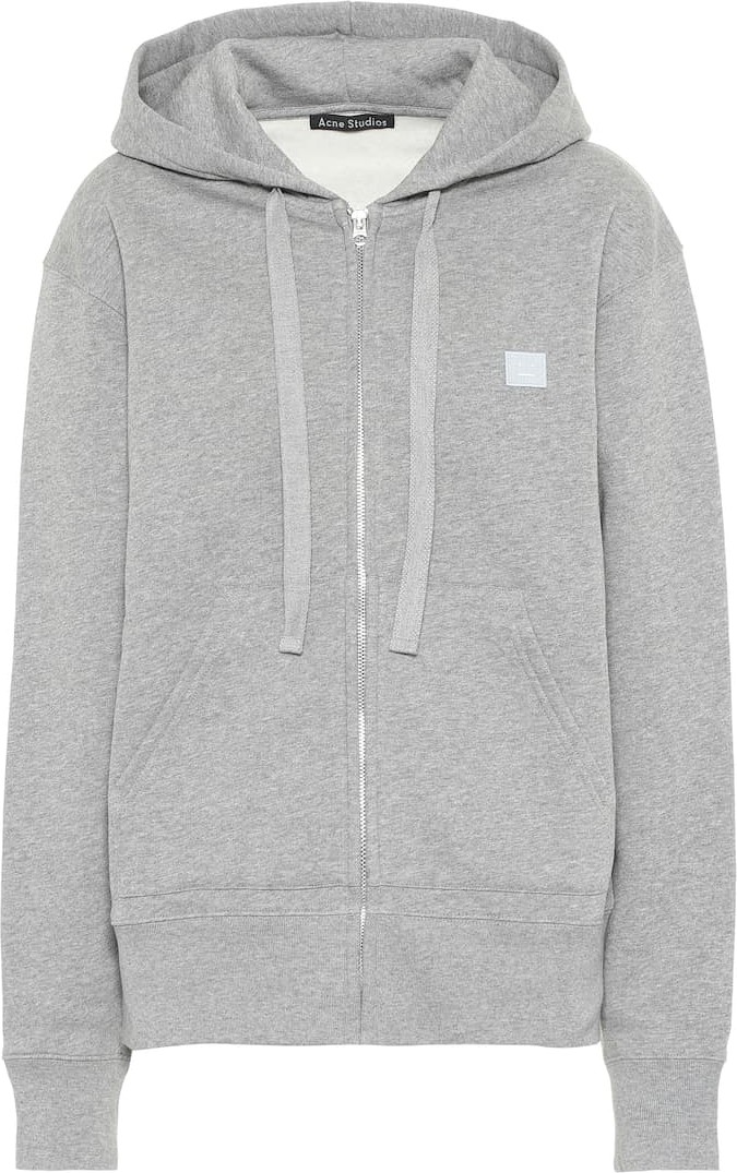 Acne Studios Ferris Zip Face cotton hoodie