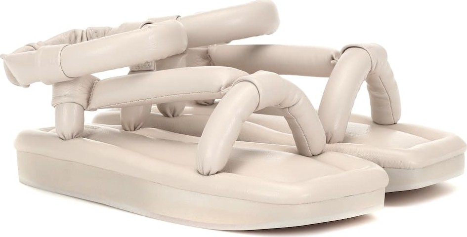 Nanushka Yola faux leather sandals