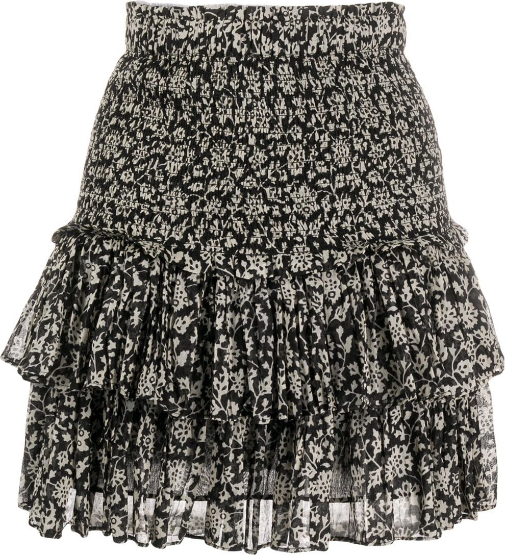 Isabel Marant Etoile - Floral print skirt