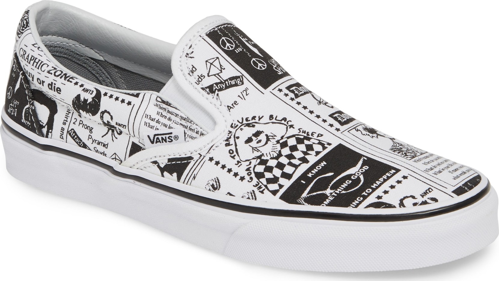 Vans x Ashley Williams Print Classic Slip-On Sneaker