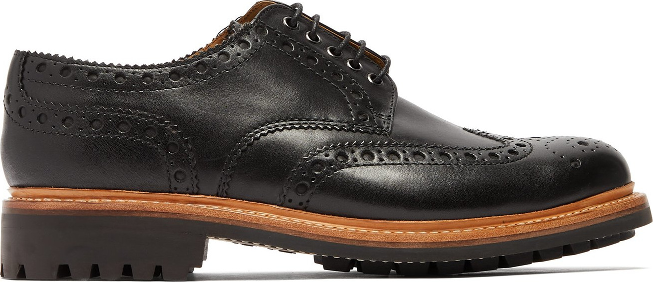 Grenson Archie leather brogues