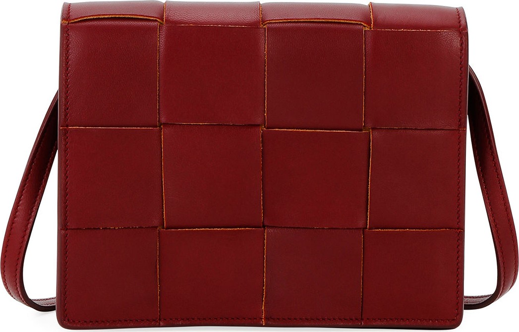 Bottega Veneta Mini Intrecciato Napa Crossbody Bag