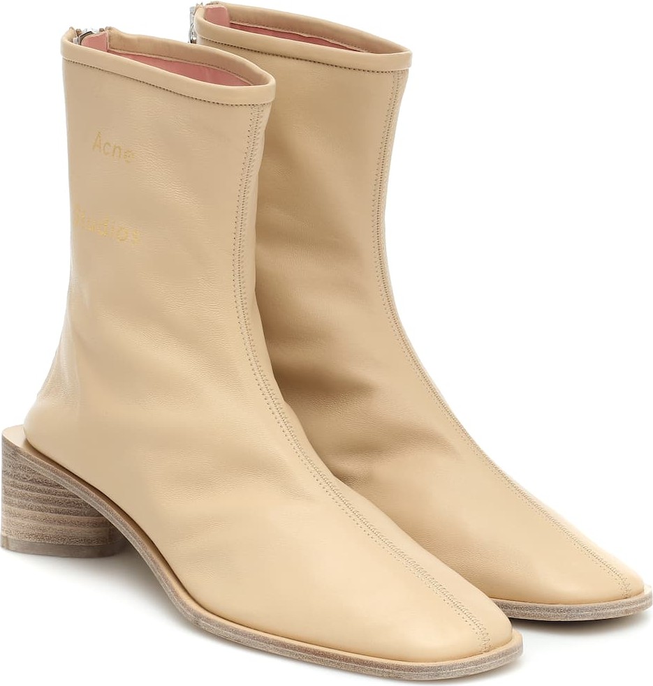 Acne Studios Leather ankle boots